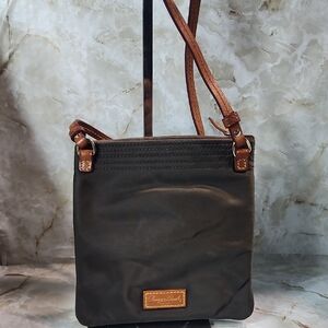 Dooney & Bourke Black Nylon Crossbody Bag